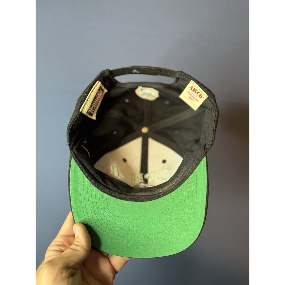Vintage Miami Dolphins ANNCO Snapback Hat Super Bowl VII VIII Champions NFL - Picture 5 of 7